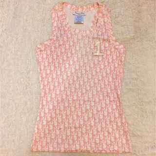 ディオール(Dior)の★Dior ロゴ タンクトップ★トロッター (Tシャツ(半袖/袖なし))