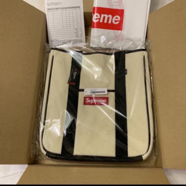 supreme Polartec Tote Natural