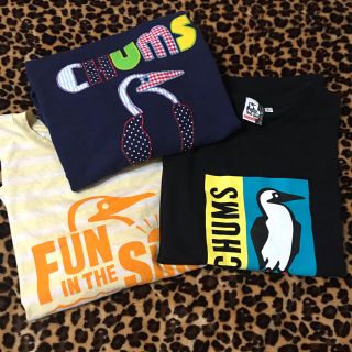 チャムス(CHUMS)のぜんまい侍様専用  CHUMS  メンズTシャツ 3枚セット(Tシャツ/カットソー(半袖/袖なし))