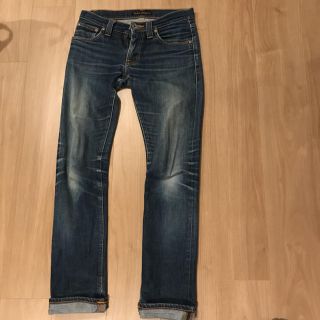 ヌーディジーンズ(Nudie Jeans)のnudie jeans  super  slim kim 28インチ(デニム/ジーンズ)