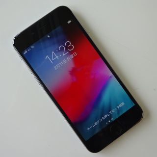 エーユー(au)のiPhone6 au 16GB スペースグレー(スマートフォン本体)