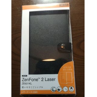 エイスース(ASUS)のZenFone 2 Laser ZE601KL用レザー合皮ケース手帳ICカード(Androidケース)