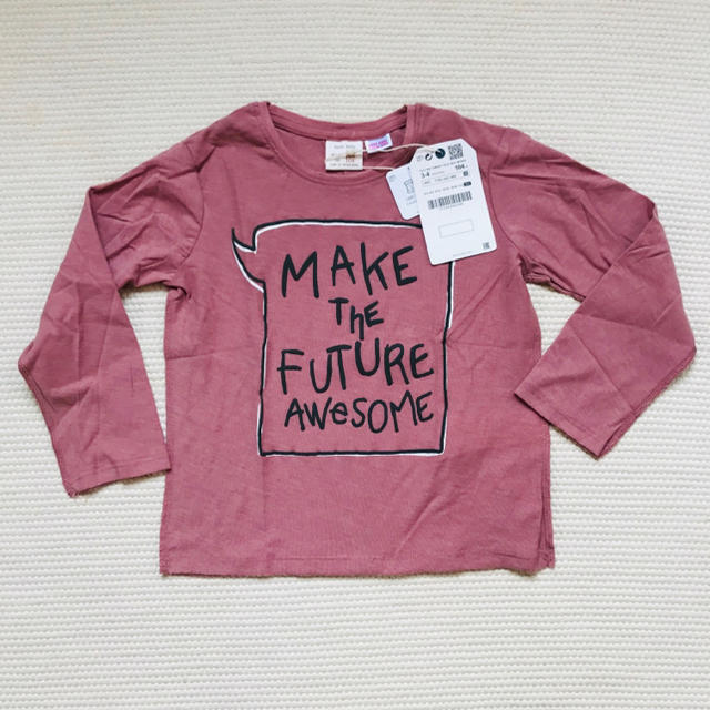 ZARA KIDS(ザラキッズ)の新品 ザラ ZARA Baby ロンT 104cm キッズ/ベビー/マタニティのキッズ服男の子用(90cm~)(Tシャツ/カットソー)の商品写真