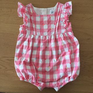 ベビーギャップ(babyGAP)のぽぽ様専用★baby gap ロンパース 美品(ロンパース)