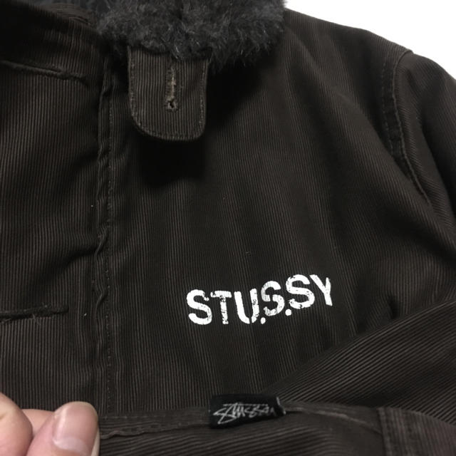 STUSSY(ステューシー)のステューシー デッキジャケット N-1 メンズのジャケット/アウター(ミリタリージャケット)の商品写真