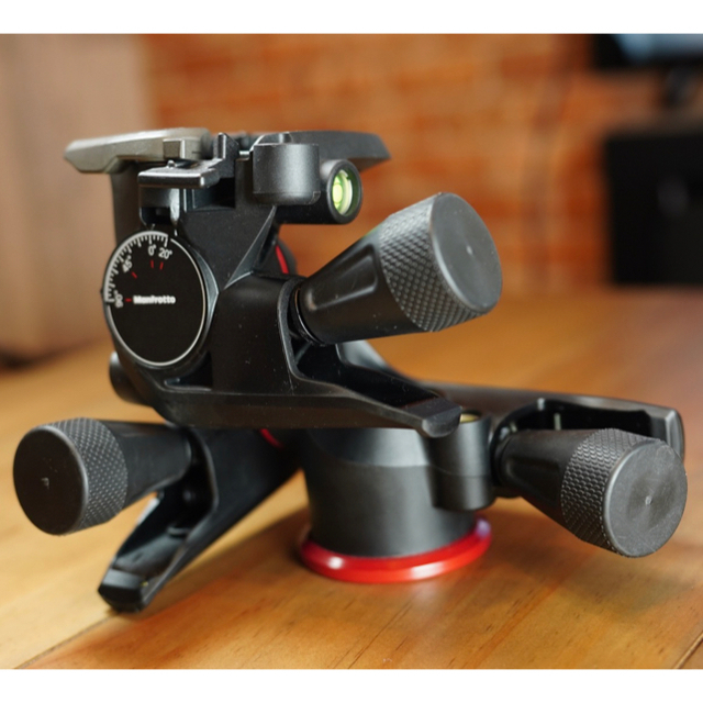 Manfrotto(マンフロット)の XPROギア雲台 MH[マンフロット] XPROギア雲台 MHXPRO-3WG スマホ/家電/カメラのカメラ(その他)の商品写真