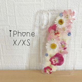 押し花  iPhoneケース スマホケース カバー(iPhoneケース)