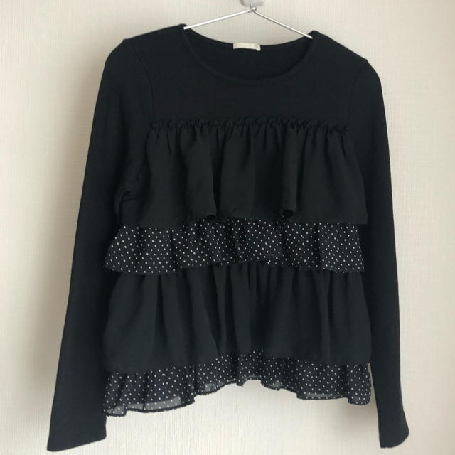 GU(ジーユー)のGU☆ジーユー☆トレーナー 150cm キッズ/ベビー/マタニティのキッズ服女の子用(90cm~)(Tシャツ/カットソー)の商品写真