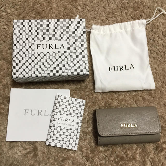 値下げ！FURLA♡キーケース 新品未使用 新品ショッパー付き