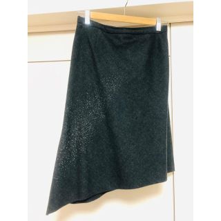 バレンシアガ(Balenciaga)のrihanna様専用♡ BALENCIAGA アシンメトリースカート(ひざ丈スカート)