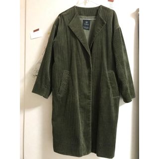 ダブルクローゼット(w closet)のw closet コーデュロイコート コーデュロイジャケット(ロングコート)