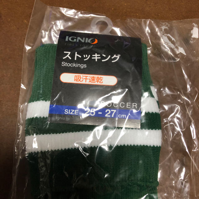 サッカーソックス IGNIO スポーツ/アウトドアのサッカー/フットサル(ウェア)の商品写真