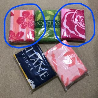 ロクシタン(L'OCCITANE)の(にゃっつ様専用)ロクシタンバスタオル 2枚(タオル/バス用品)