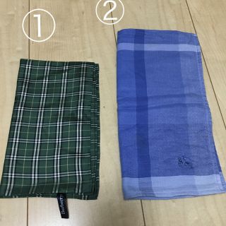 バーバリー(BURBERRY)の12/15まで限定！500円均一！バーバリー ハンカチ ポケットチーフ(ハンカチ/ポケットチーフ)