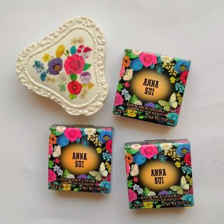 アナスイ(ANNA SUI)のアナ スイ アイ&フェイスカラー3色とパレットのセット(アイシャドウ)