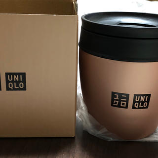 ユニクロ(UNIQLO)のUNIQLO ステンレス製マグカップ(ノベルティグッズ)