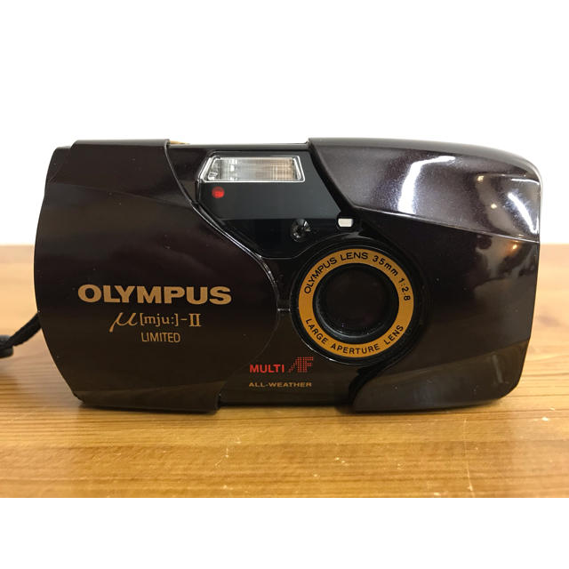 完動品 ❀ OLYMPUS μ mju Ⅱ 110 フィルムカメラ