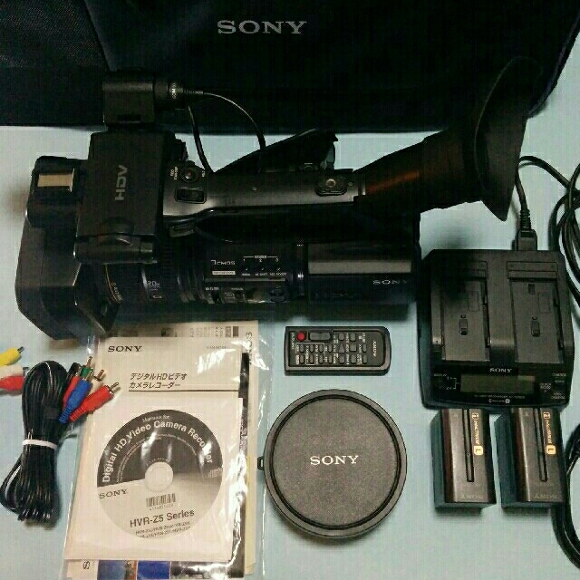 Sony業務用 HVR-Z5J-HDVカム　(おまけ付)