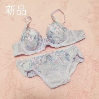 イマージュ(IMAGE)のʚ꒰⑅新品♡︎レースブラショーツ ラベンダー⑅꒱ɞ(ブラ&ショーツセット)