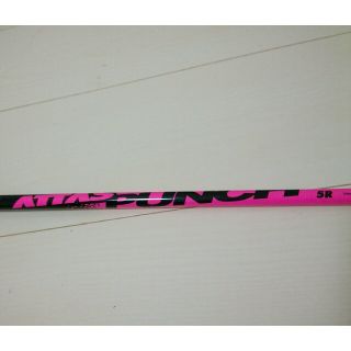 マミヤ(USTMamiya)のドライバーシャフト　アッタスパンチ限定ピンク　テーラーメイドスリーブ(クラブ)