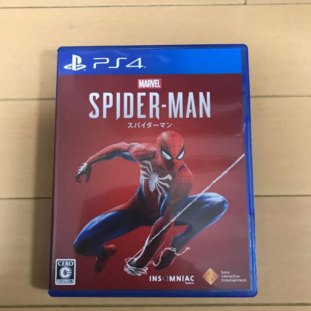 MARVEL(マーベル)のスパイダーマン PS4 エンタメ/ホビーのゲームソフト/ゲーム機本体(家庭用ゲームソフト)の商品写真