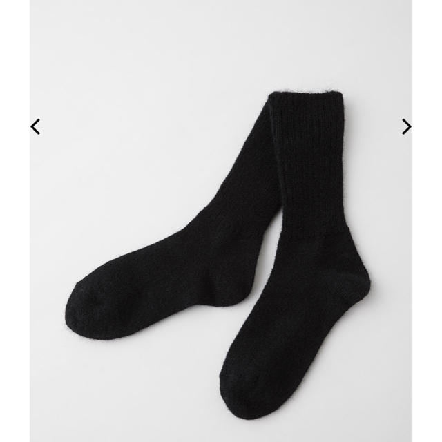 moussy(マウジー)のMOUSSY 靴下 新品未使用 FLUFFY SOCKS レディースのレッグウェア(ソックス)の商品写真