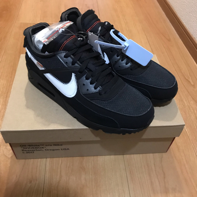 ナイキNIKE AIRMAX90×off-white THE10