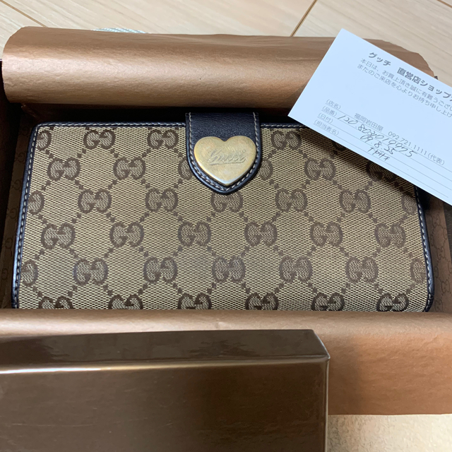 未使用品 GUCCI 長財布 244946 箱付き グッチ 78 horizonte.ce.gov.br