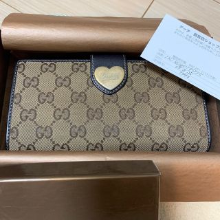 グッチ(Gucci)の美品GUCCI♡正規店購入長財布【箱付き】(財布)