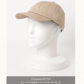 チャンピオン(Champion)の《最終価格》新品未使用♡Heather♡ChampionキャップAW(キャップ)