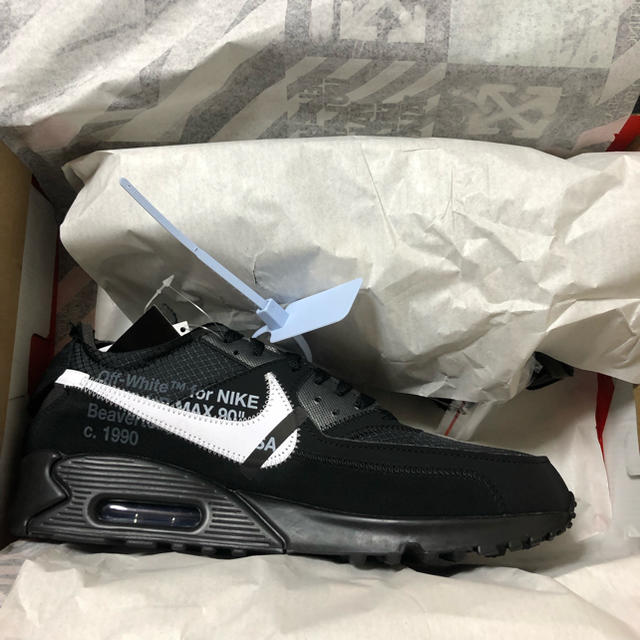 28.5cm NIKE AIR MAX 90 off-white THE TENメンズ