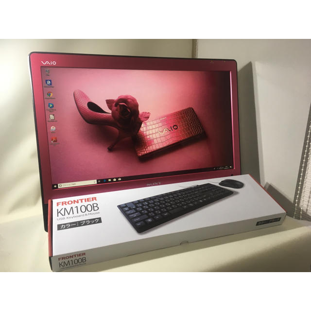 SONY vaio 液晶一体型パソコン ピンク SONY vaio 液晶一体型パソコン ピンク