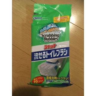 ジョンソン(Johnson's)のシャット 流せるトイレブラシ 替えブラシ12個(日用品/生活雑貨)