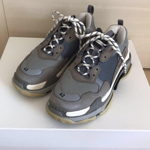 balenciaga triple s 美 42 国内正規品 バレンシアガ