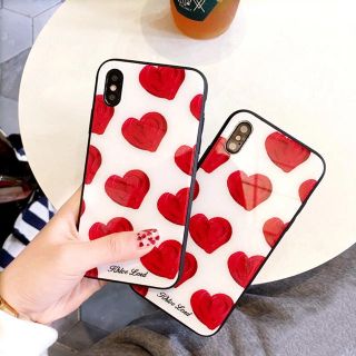 【SALE】ハート 手描き風 iPhoneケース 可愛い 大好評 送料無料(iPhoneケース)