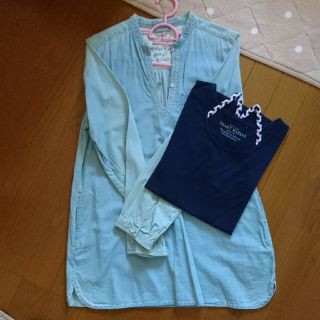 ハートマーケット(Heart Market)のKASAyu  sun☆★ハートマーケット   デニムシャツ・ネイビーカットソー(シャツ/ブラウス(長袖/七分))