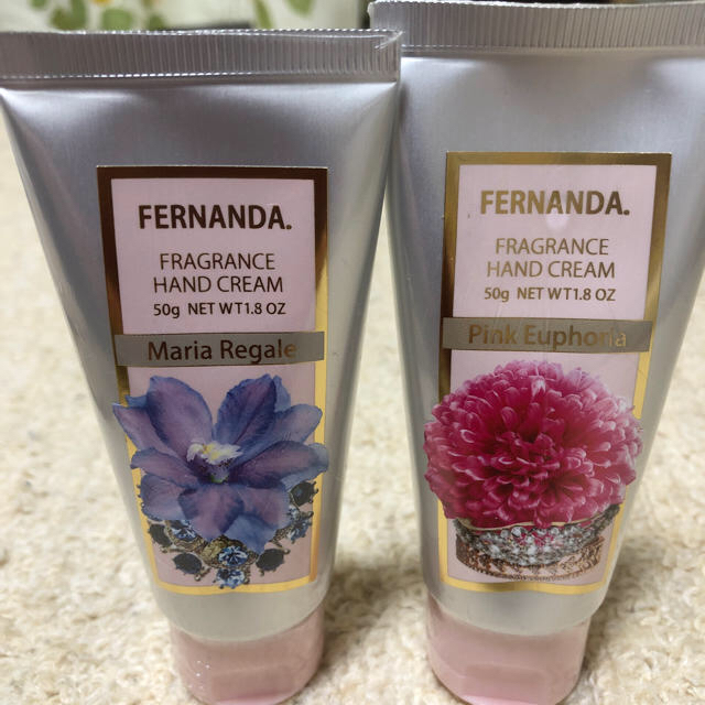 FERNANDA(フェルナンダ)のフェルナンダ ハンドクリーム 2本セット コスメ/美容のボディケア(ハンドクリーム)の商品写真