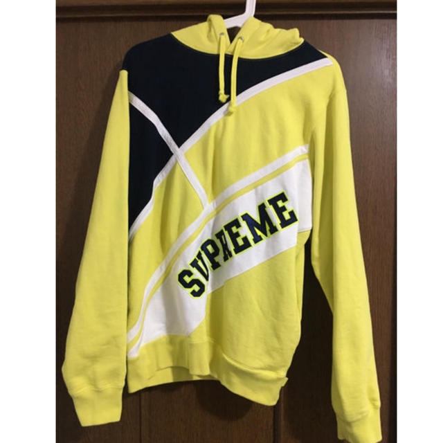 supreme Diagonal hooded sweatshirtメンズ