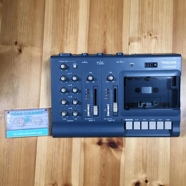 (カセットテープMTR)TASCAM PORTA02 楽器のレコーディング/PA機器(MTR)の商品写真