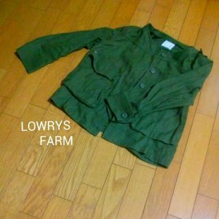 ローリーズファーム(LOWRYS FARM)のLOWRYS FAPM☆ジャケット(ノーカラージャケット)