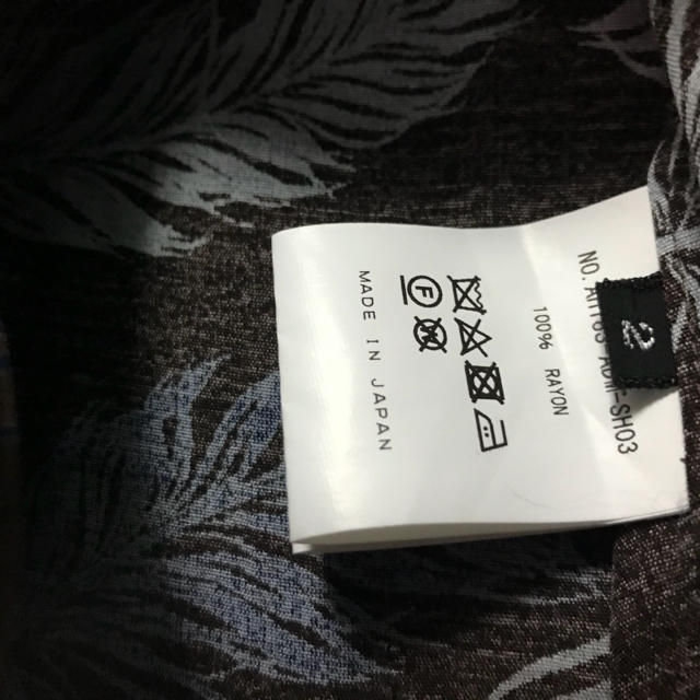 ALLEGE ALLEGE開襟シャツの通販 by とも's shop｜アレッジならラクマ - 美品 18SS 通販国産