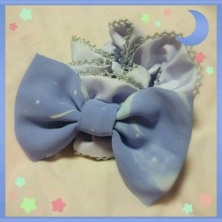 アンジェリックプリティー(Angelic Pretty)の♥Misty sky ラベ シュシュ♥(ヘアゴム/シュシュ)