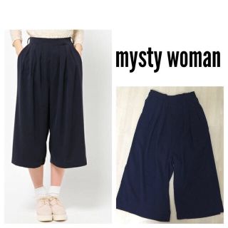 ミスティウーマン(mysty woman)のmysty woman ガウチョパンツ(カジュアルパンツ)