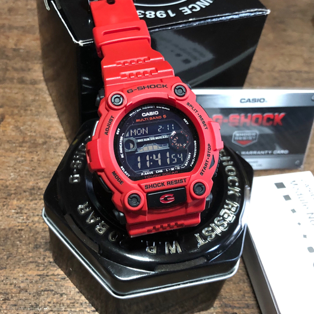 G-SHOCK(ジーショック)のレア  GW-7900RD-4ER メンズの時計(腕時計(デジタル))の商品写真