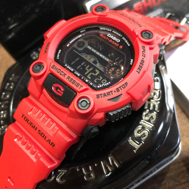 G-SHOCK(ジーショック)のレア  GW-7900RD-4ER メンズの時計(腕時計(デジタル))の商品写真