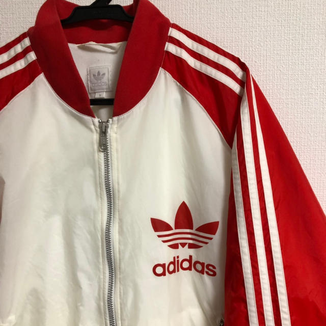 adidas(アディダス)のレア物 アディダス ビックロゴ ボンバージャケット 美品        ナイキ メンズのジャケット/アウター(ブルゾン)の商品写真