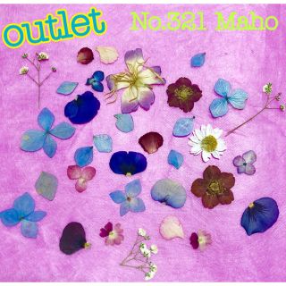 ♡outlet♡押し花素材♡沢山のお花セット♡(各種パーツ)