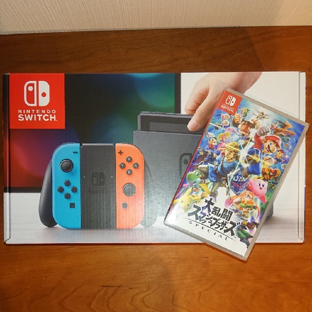 Nintendo Switch - 新品★任天堂 スイッチ ★スマブラ付き