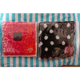 アナスイ(ANNA SUI)の【ANNA SUI】ハンドタオル2枚セット(ハンカチ)