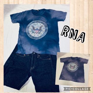 アールエヌエー(RNA)のRNA★ムラ染めイーグルTシャツ(Tシャツ(半袖/袖なし))